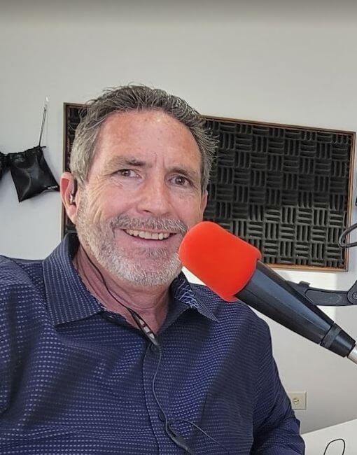John Rush at the KLZ Studios in Denver